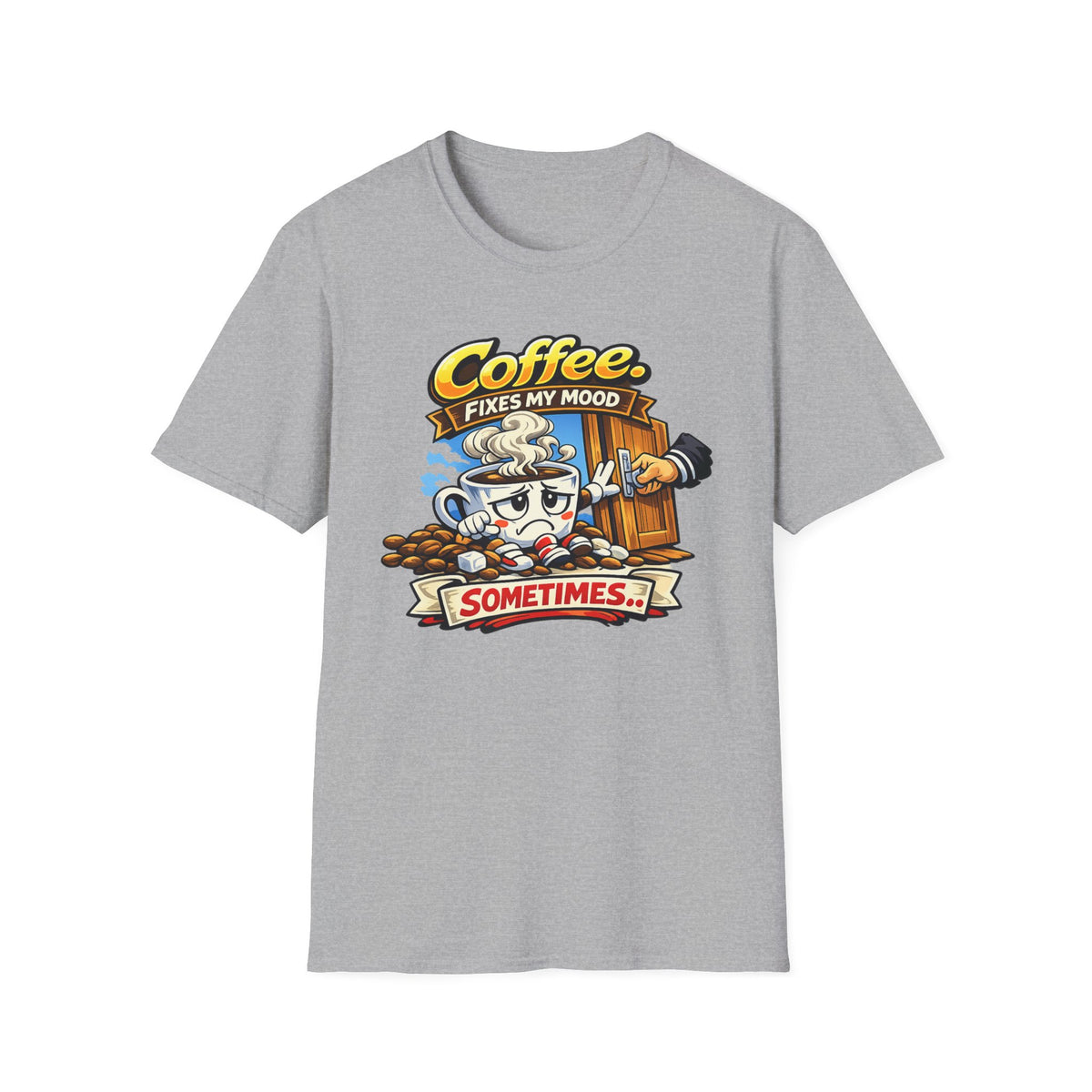 Coffee Fixes My Mood Sometimes T-Shirt
