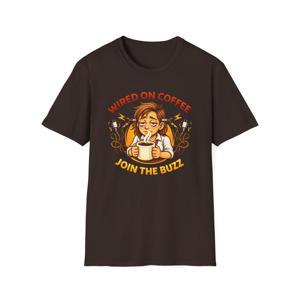 Wired on Coffee T-Shirt