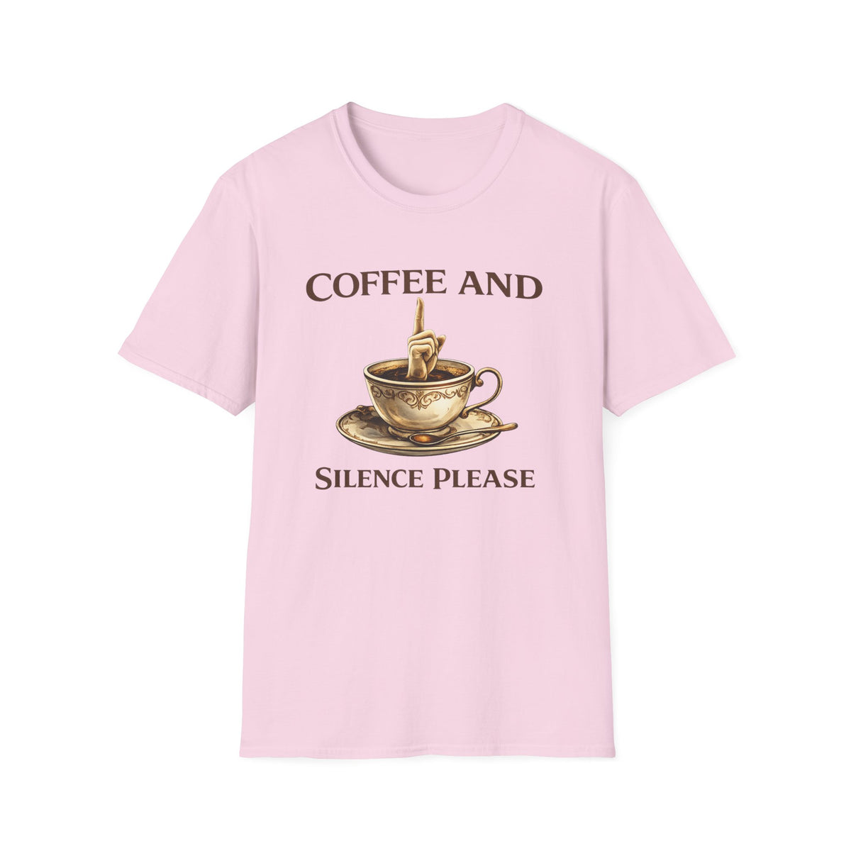 Coffee and Silence Please T-Shirt