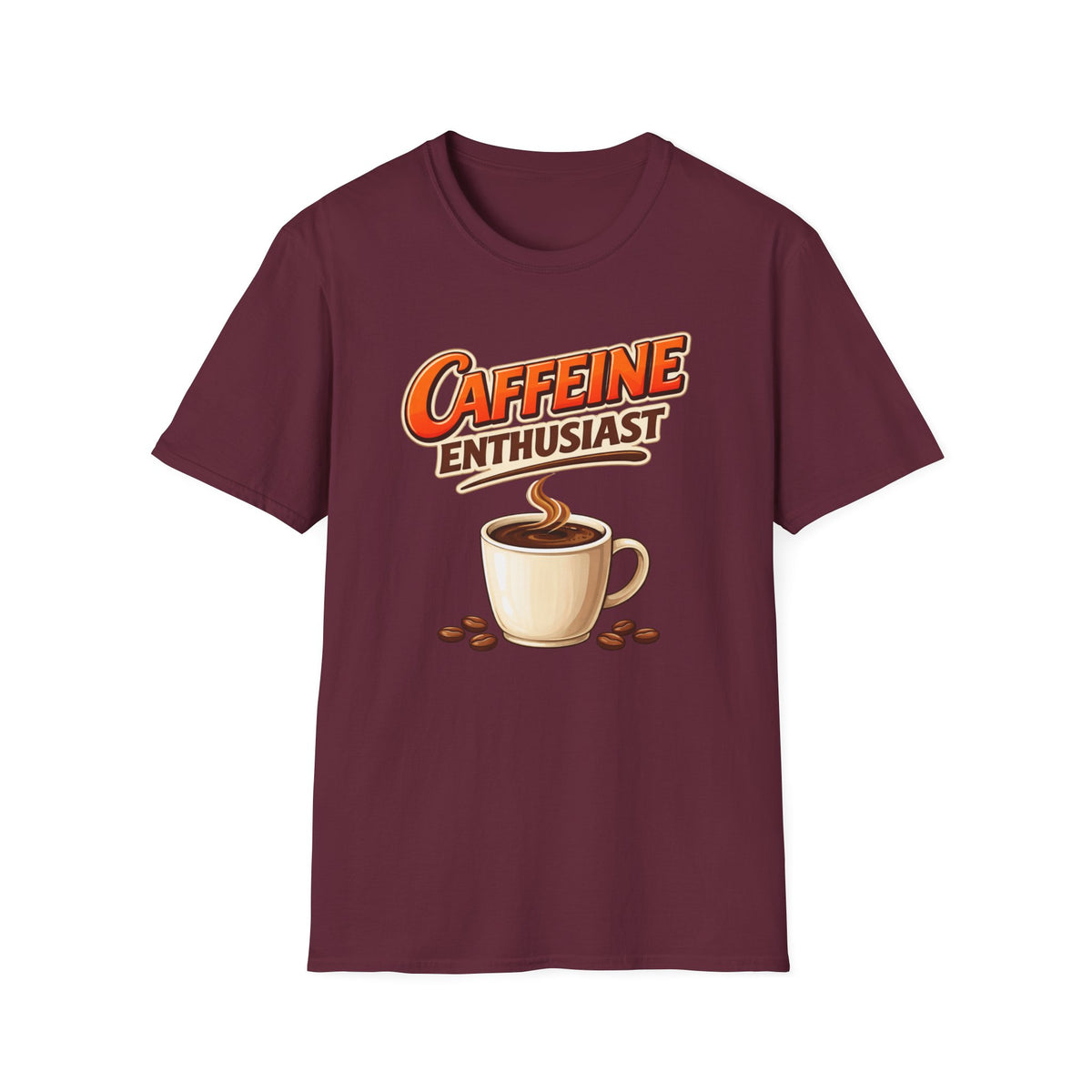 Caffeine Enthusiast - Cup T-Shirt