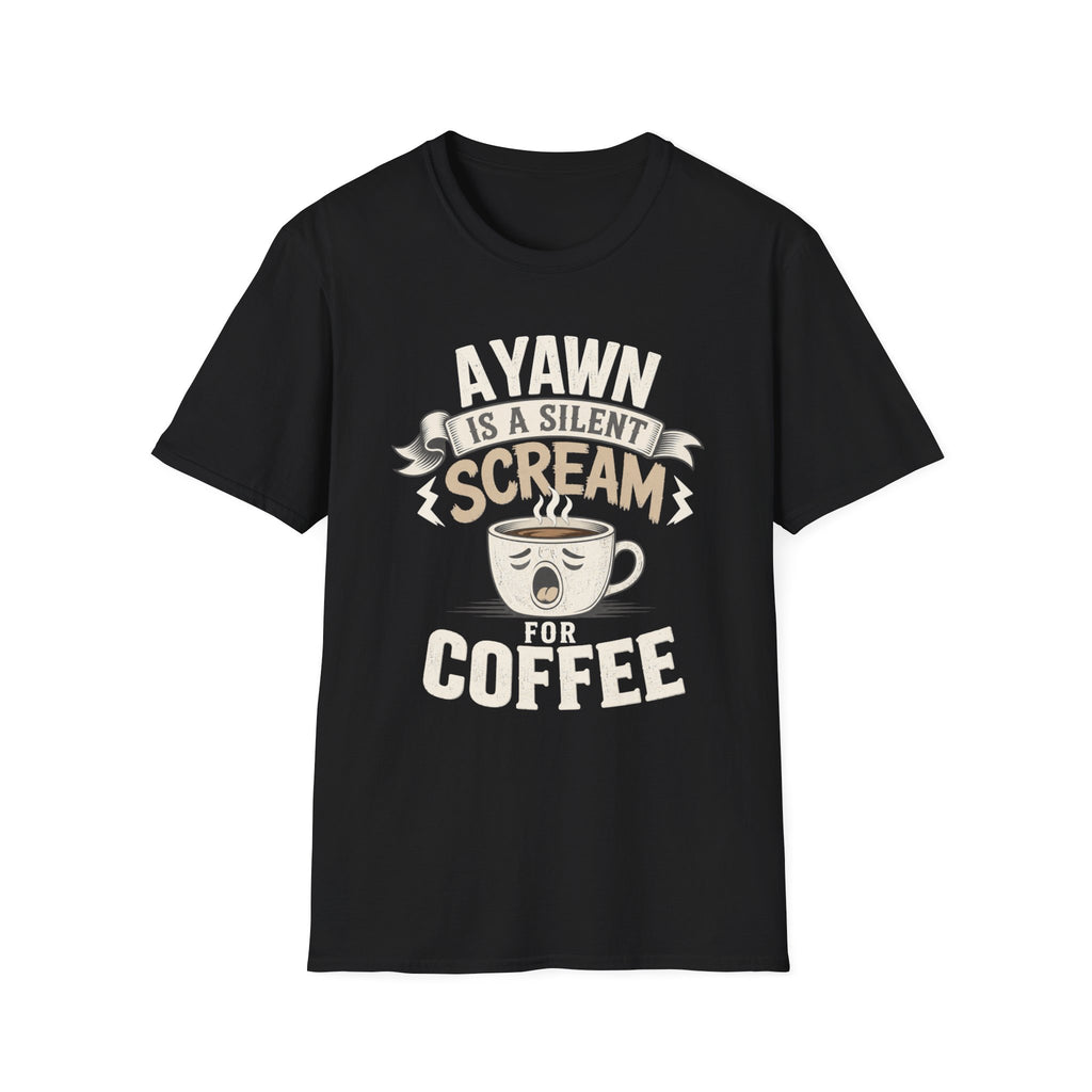 A Yawn for a Coffee Cup T-Shirt