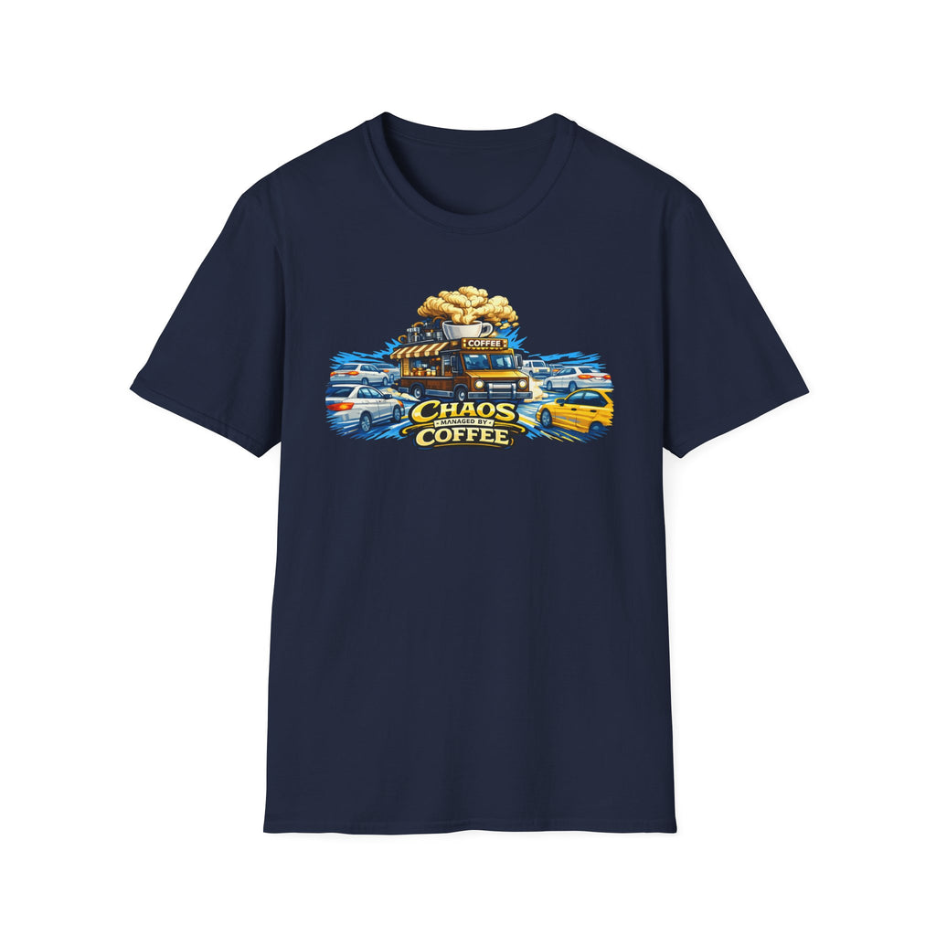 Chaos Managed by Coffee 2 T-Shirt