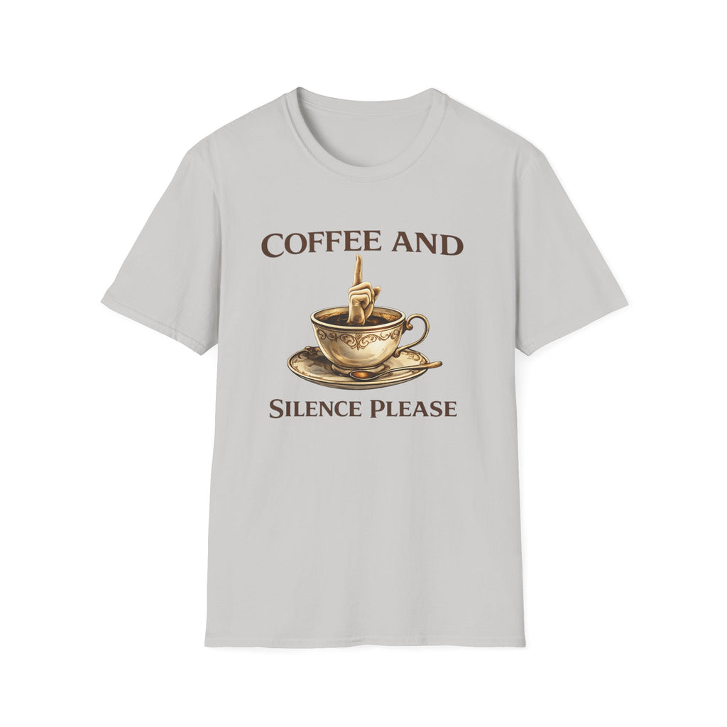 Coffee and Silence Please T-Shirt