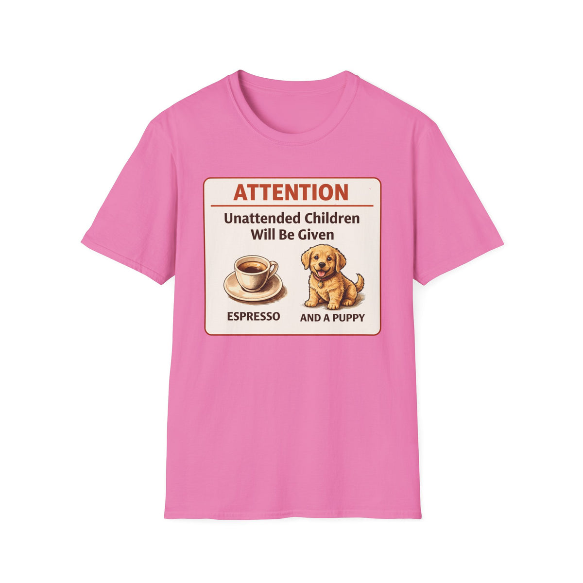 Espresso and Puppies T-Shirt
