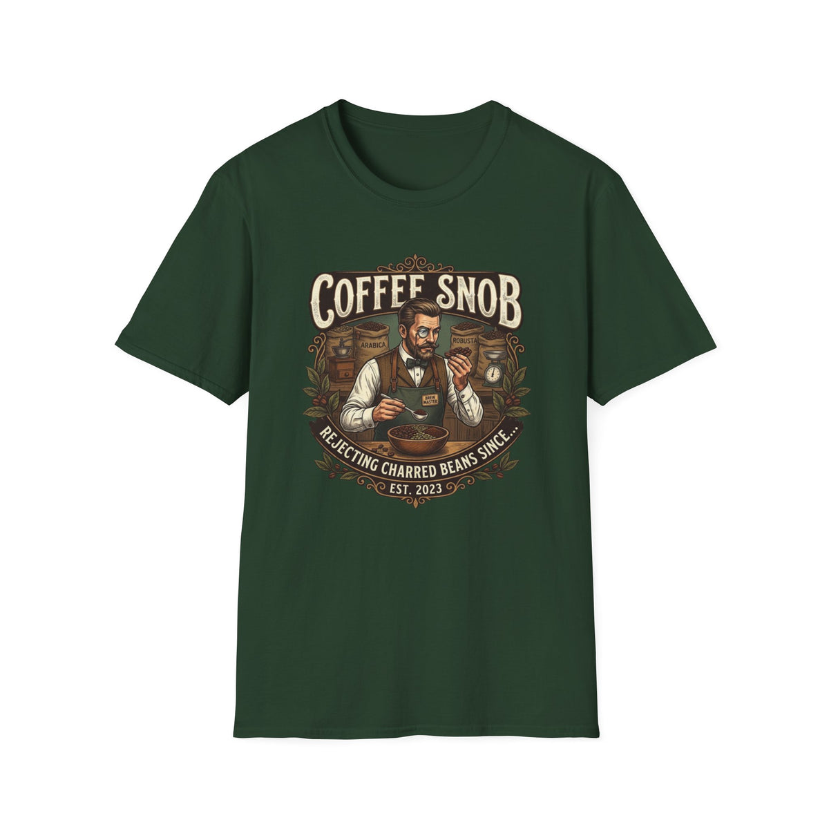 Coffee Snob Male T-Shirt