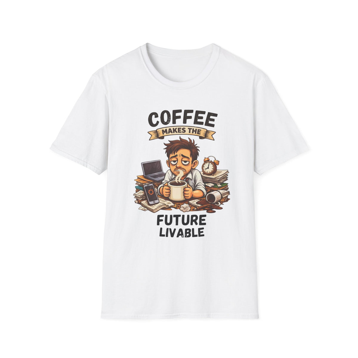 Coffee Makes the Man T-Shirt