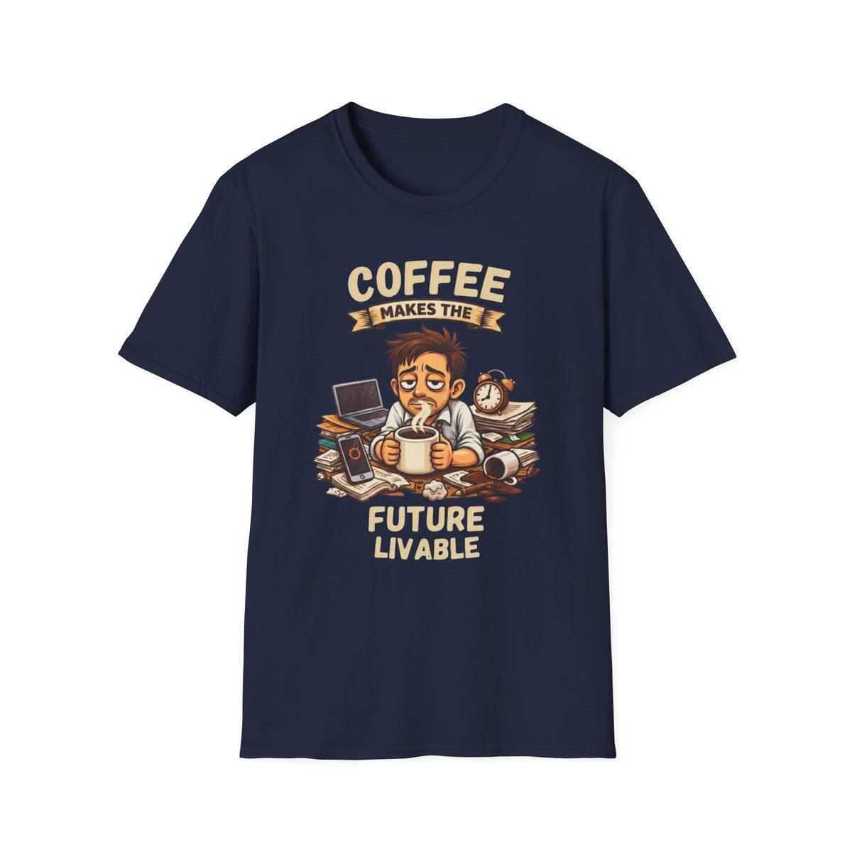 Coffee Makes the Man T-Shirt
