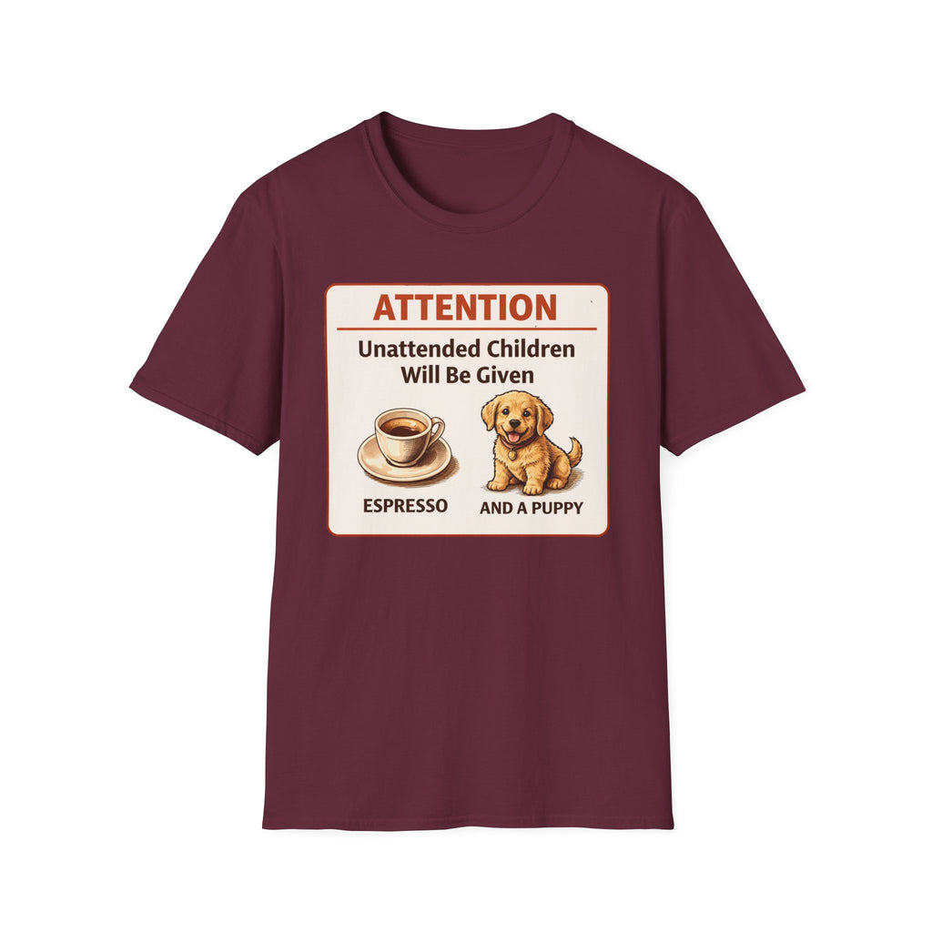 Espresso and Puppies T-Shirt