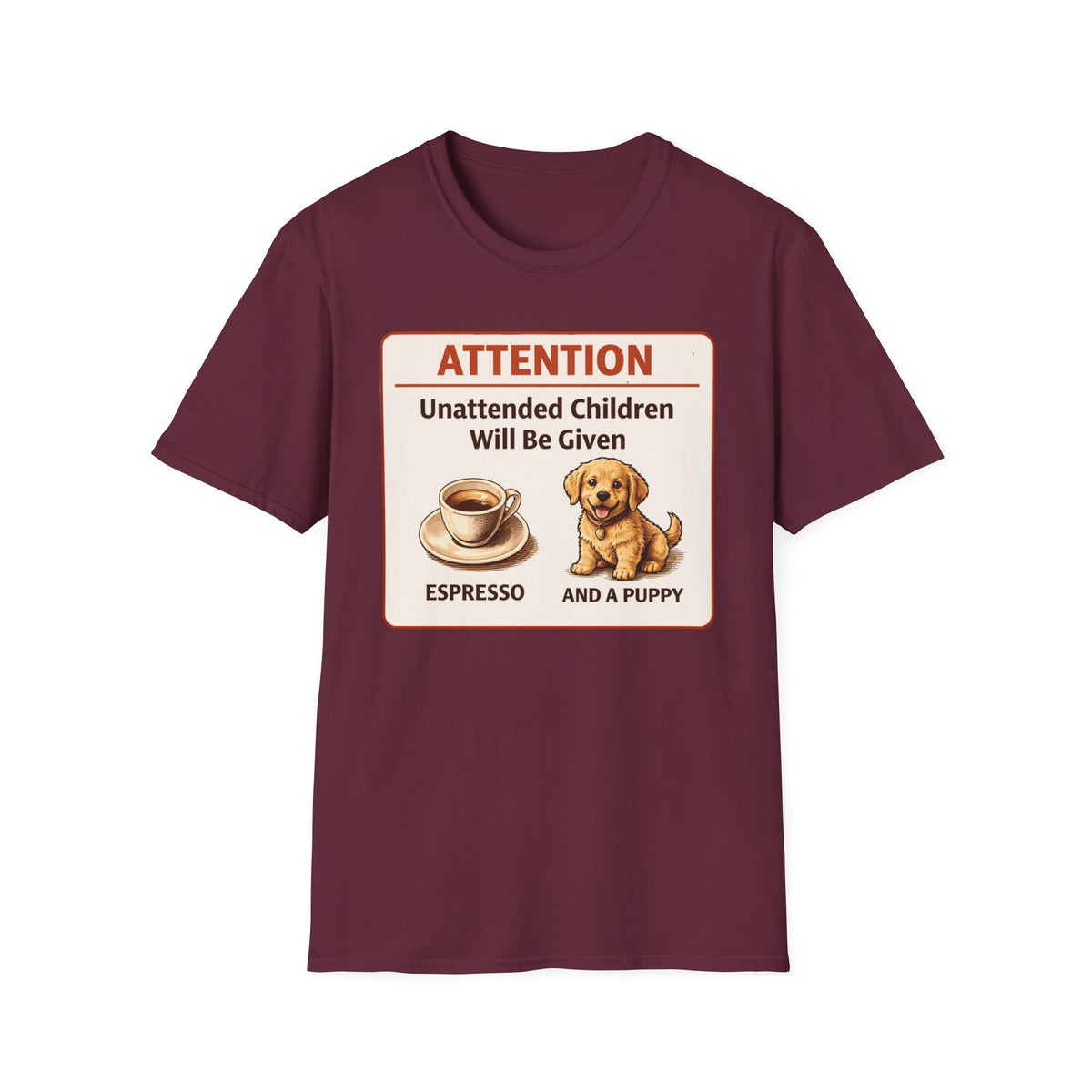 Espresso and Puppies T-Shirt