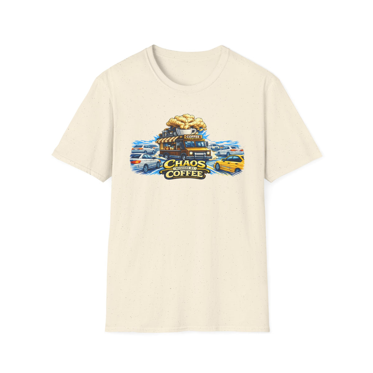 Chaos Managed by Coffee 2 T-Shirt