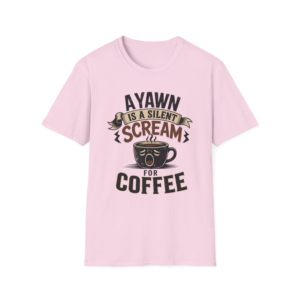 A Yawn for a Coffee Cup T-Shirt