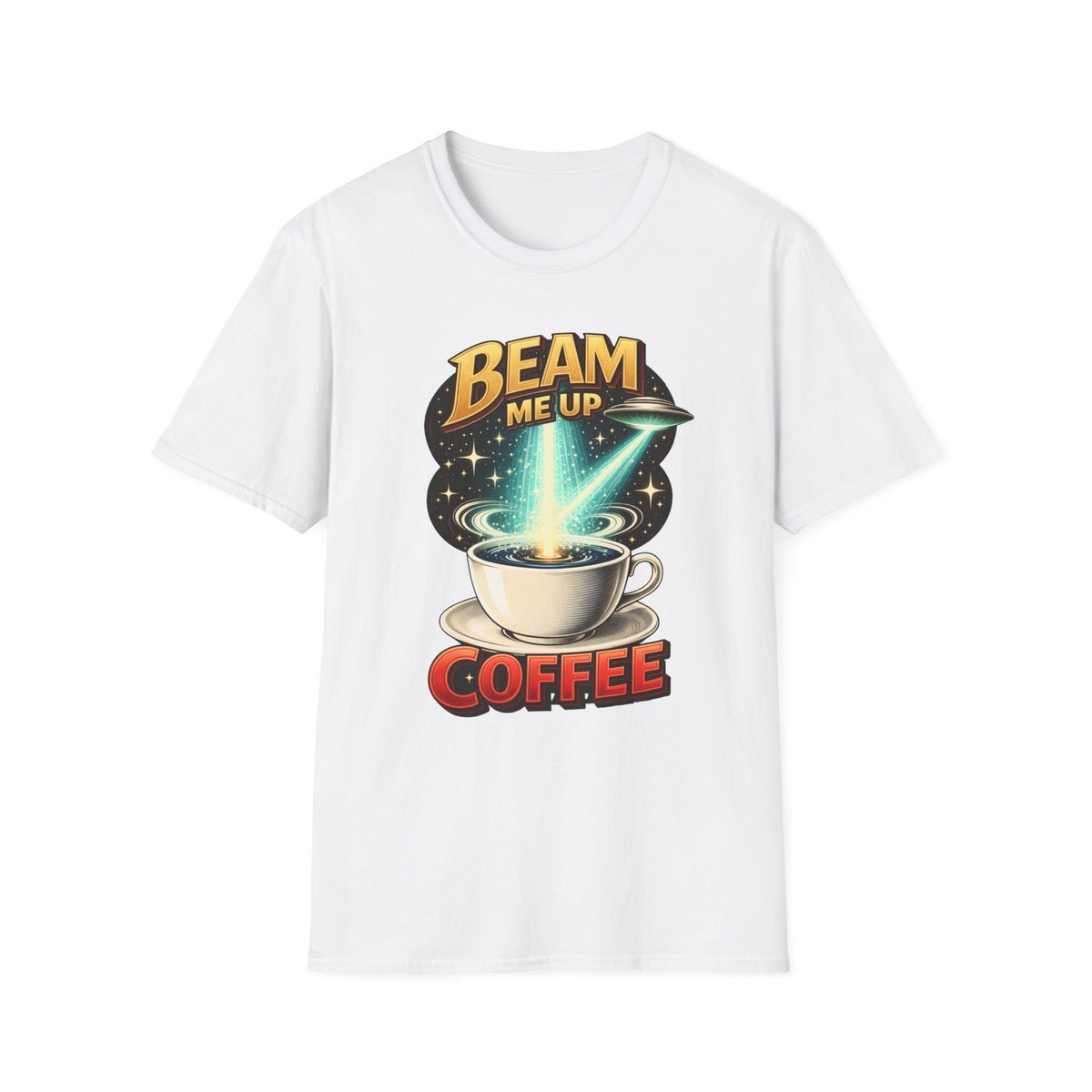 Beam Me Up Coffee T-Shirt