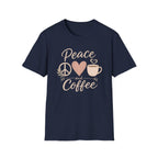 Peace, Love and Coffee T-Shirt
