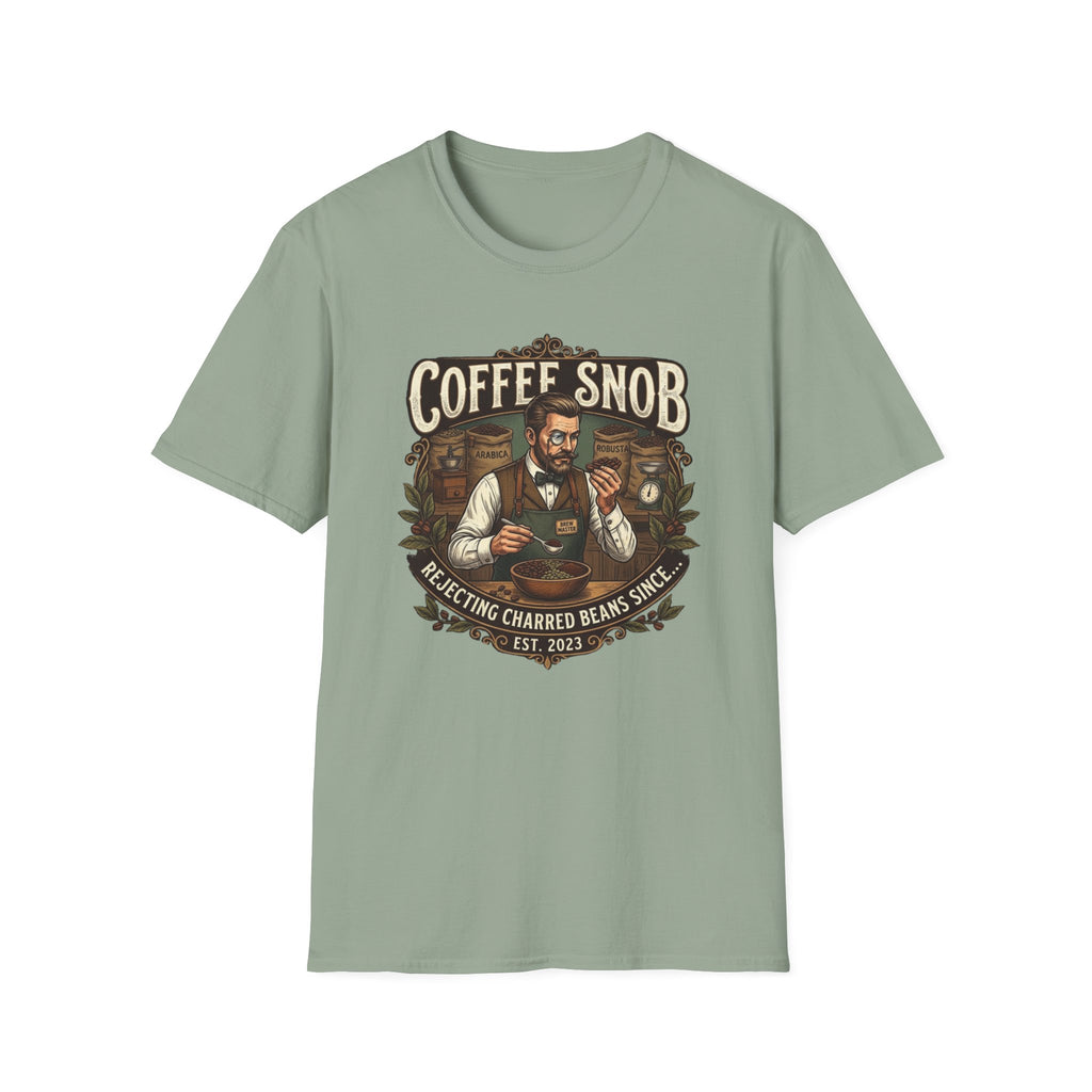 Coffee Snob Male T-Shirt