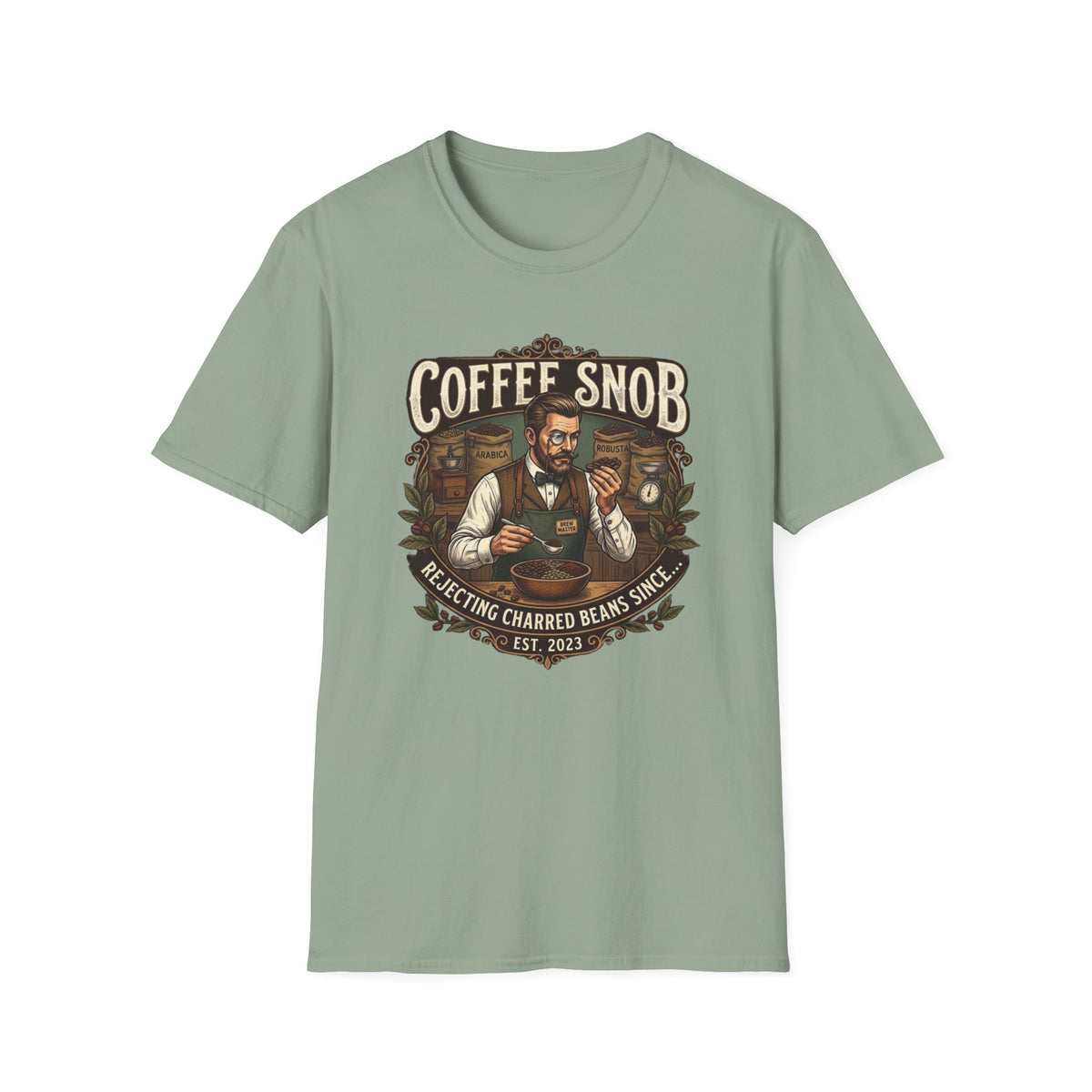 Coffee Snob Male T-Shirt