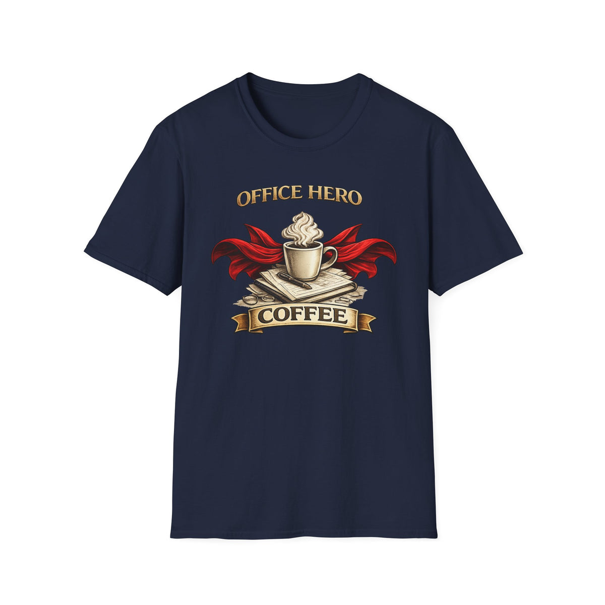 Office Hero Coffee T-Shirt