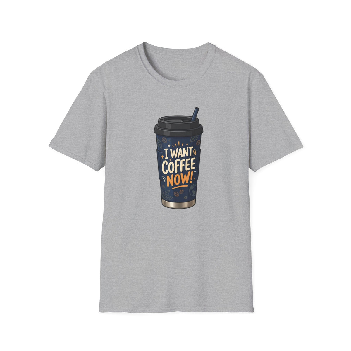 Blue Coffee Cup T-Shirt