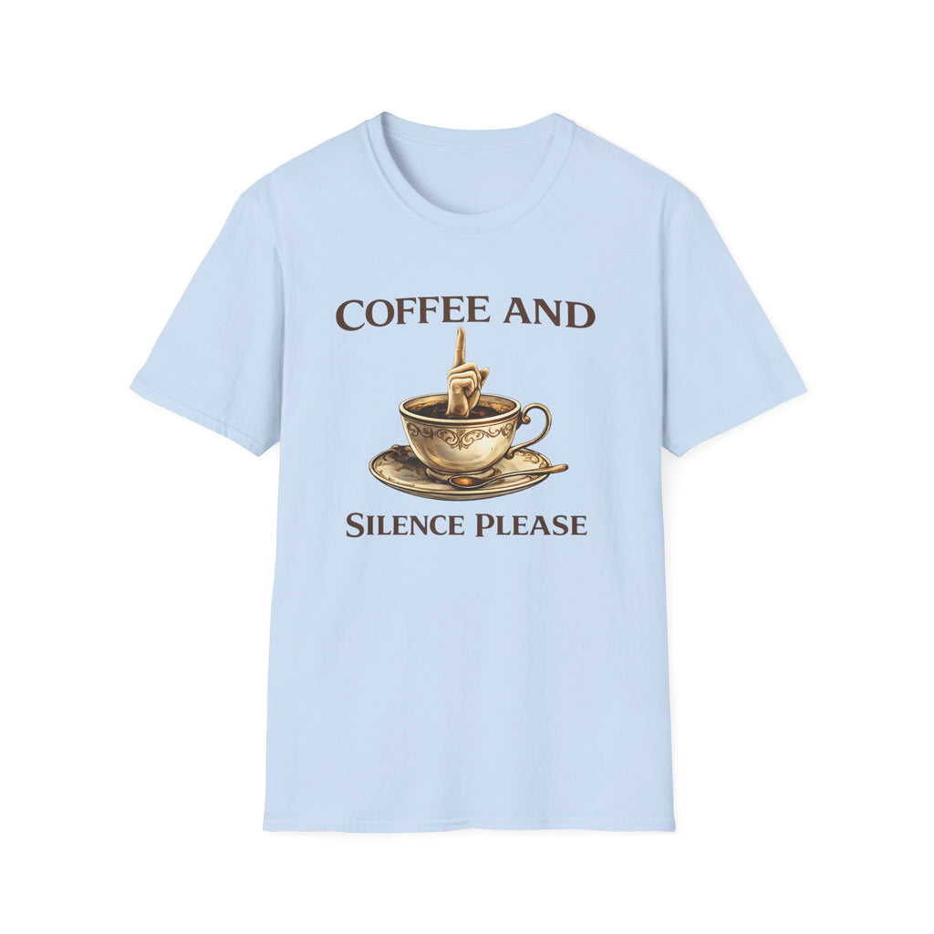 Coffee and Silence Please T-Shirt