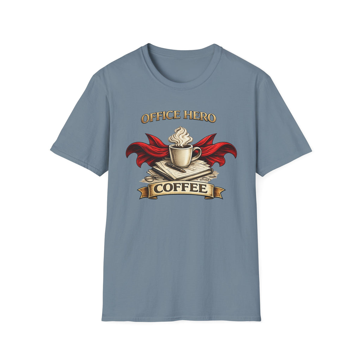 Office Hero Coffee T-Shirt