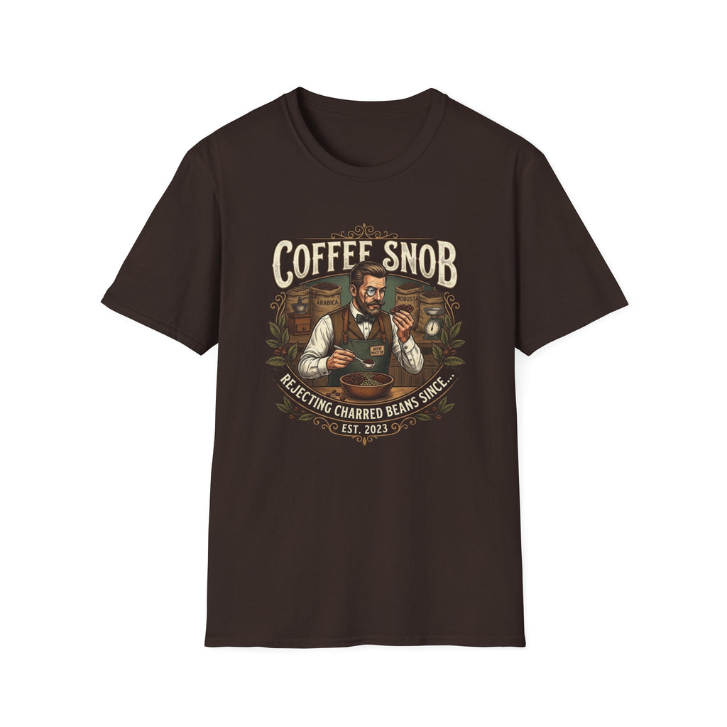 Coffee Snob Male T-Shirt