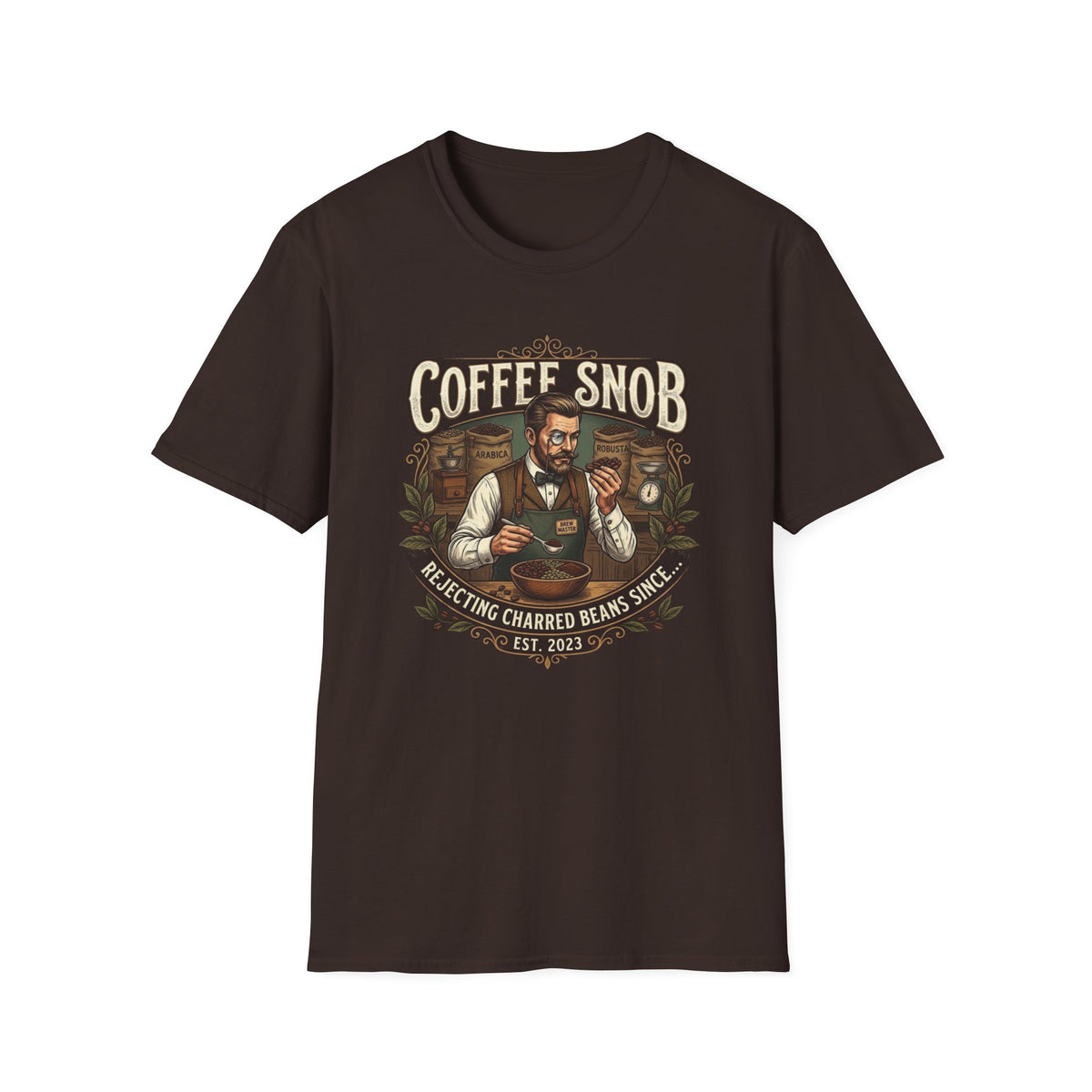 Coffee Snob Male T-Shirt