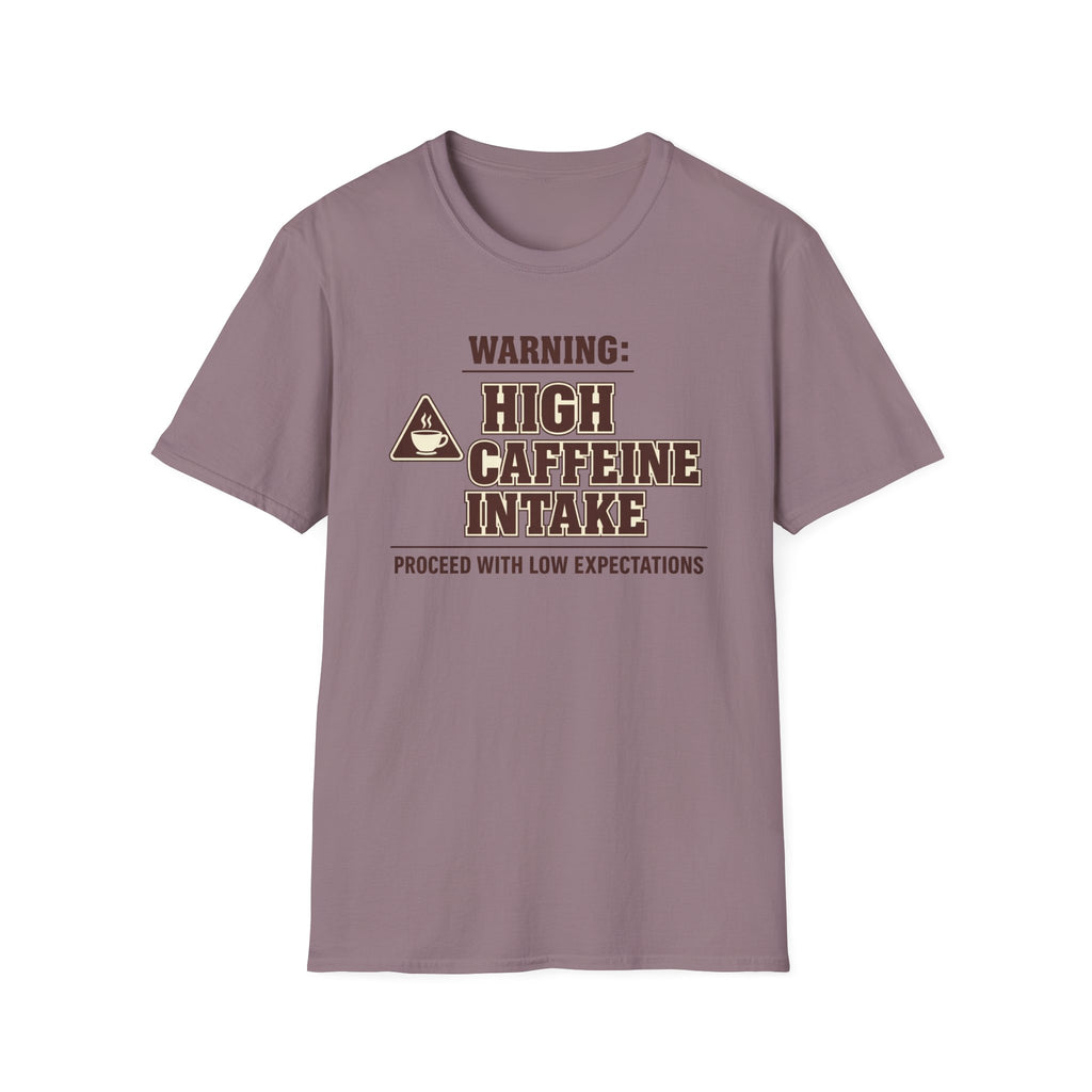 Caffeine Warning T-Shirt
