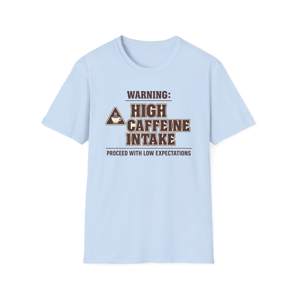 Caffeine Warning T-Shirt