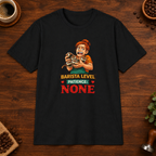 Barista Level T-Shirt Black mockup