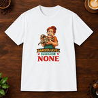 Barista Level T-Shirt White mockup