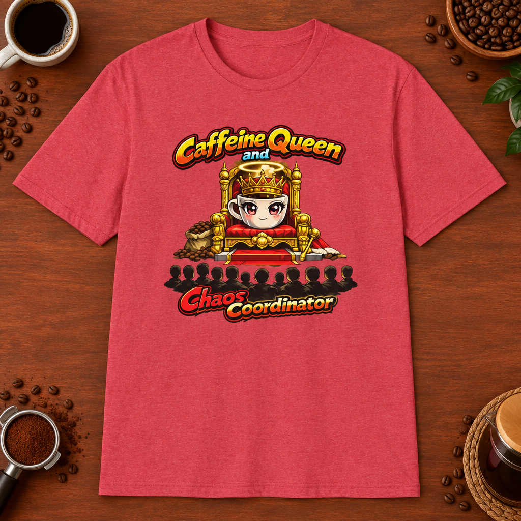 Caffeine Queen 2 - Heather Red