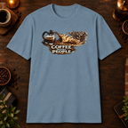 Coffee Before People - Stone Blue