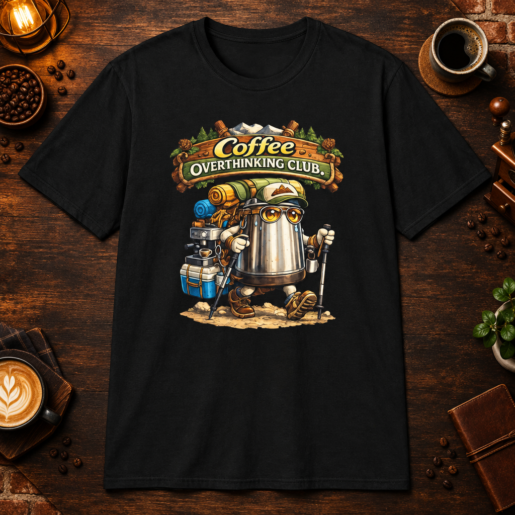 Coffee Overthinking Club - Black