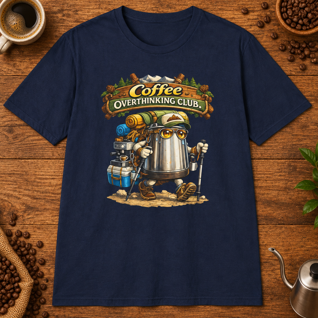 Coffee Overthinking Club - Navy