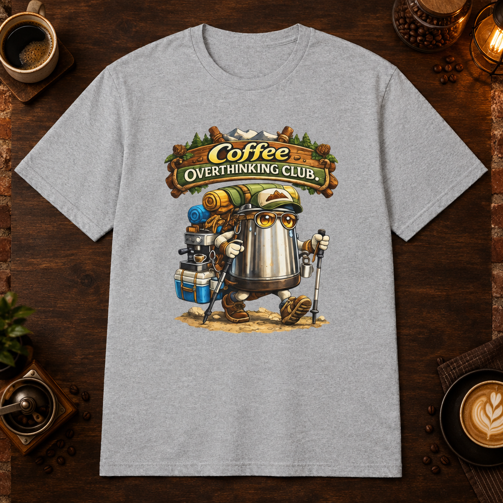 Coffee Overthinking Club - Sport Grey