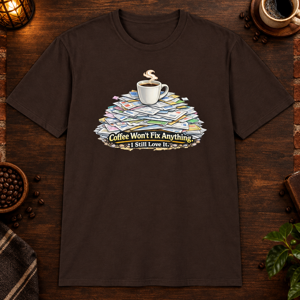Coffee Won't Fix Anything - Dark Chocolate