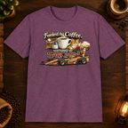 Fueled by Coffee - Heather Maroon