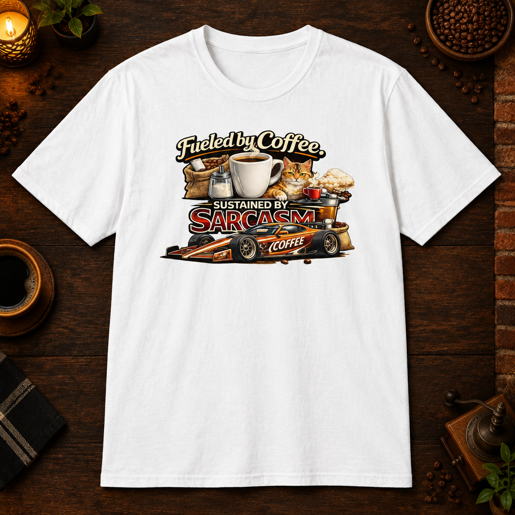 Fueled by Coffee - White