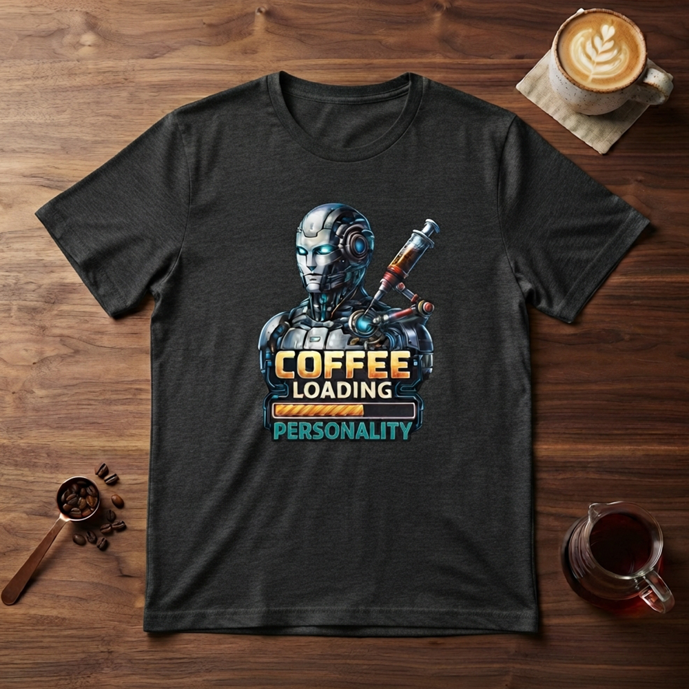 Coffee Loading Personality T-Shirt