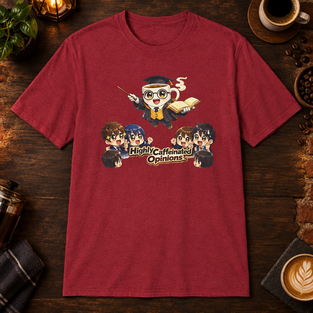 Highly Caffeinated Opinions - Antique Cherry Red