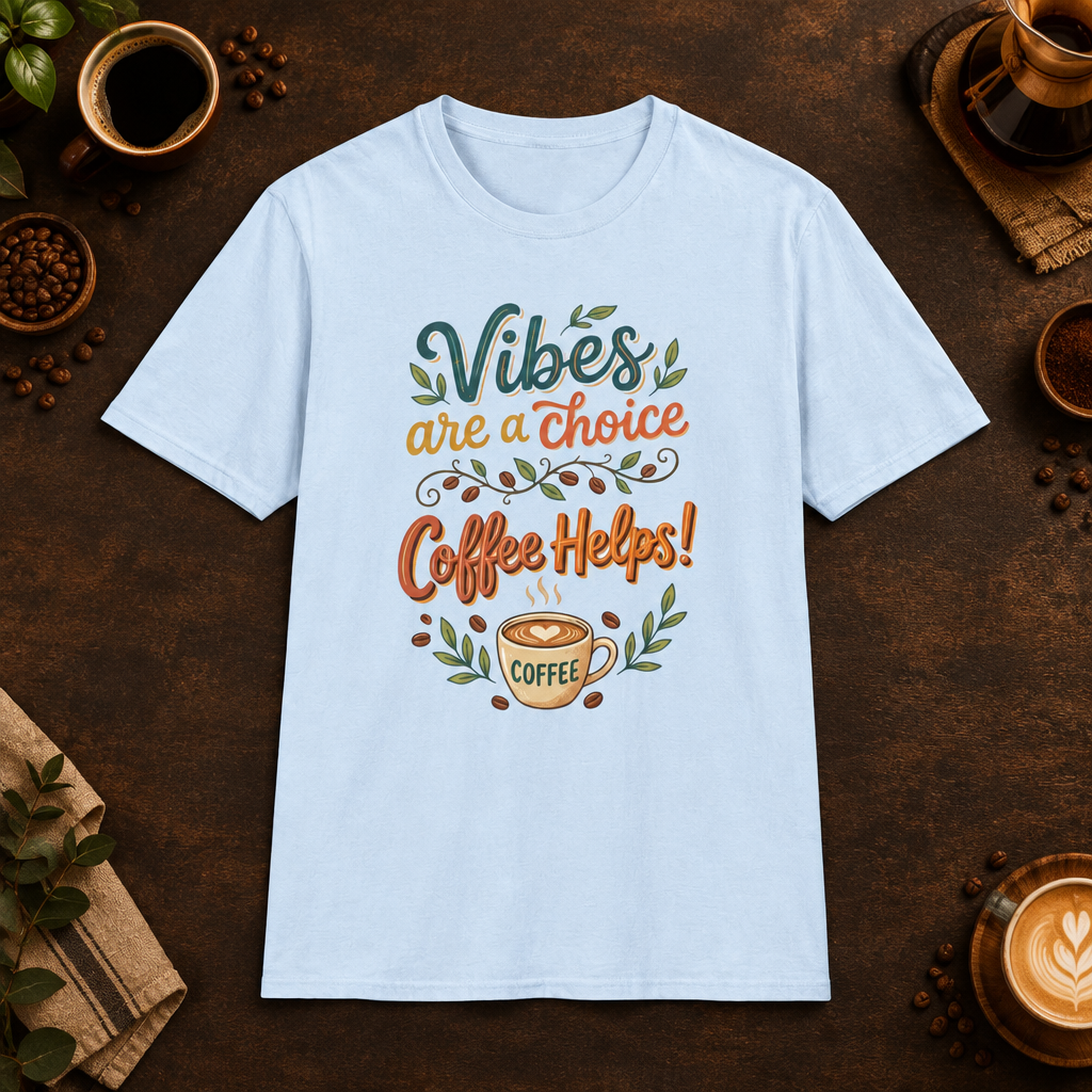 Vibes are a Choice Light Blue coffee-bar mockup