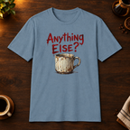 Anything Else? Stone Blue coffee-bar flat-lay mockup