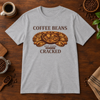 Coffee Beans T-Shirt Sport Grey short-sleeve coffee-bar flat lay