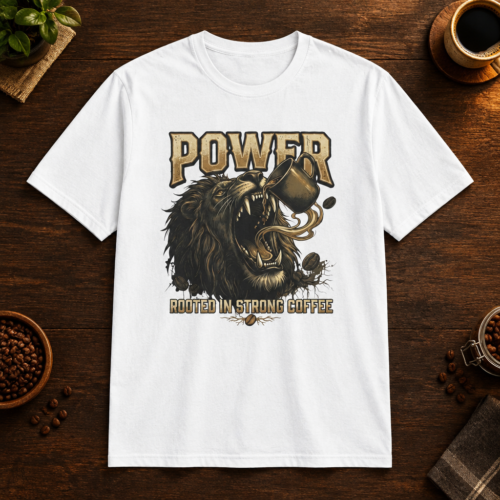 Power White coffee-bar mockup