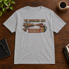 Nonsense Ray T-Shirt Sport Grey short-sleeve coffee-bar flat lay