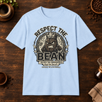 Respect the Bean Light Blue coffee-bar mockup