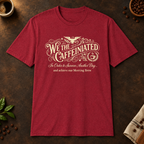 We the Caffeinated Antique Cherry Red coffee-bar mockup