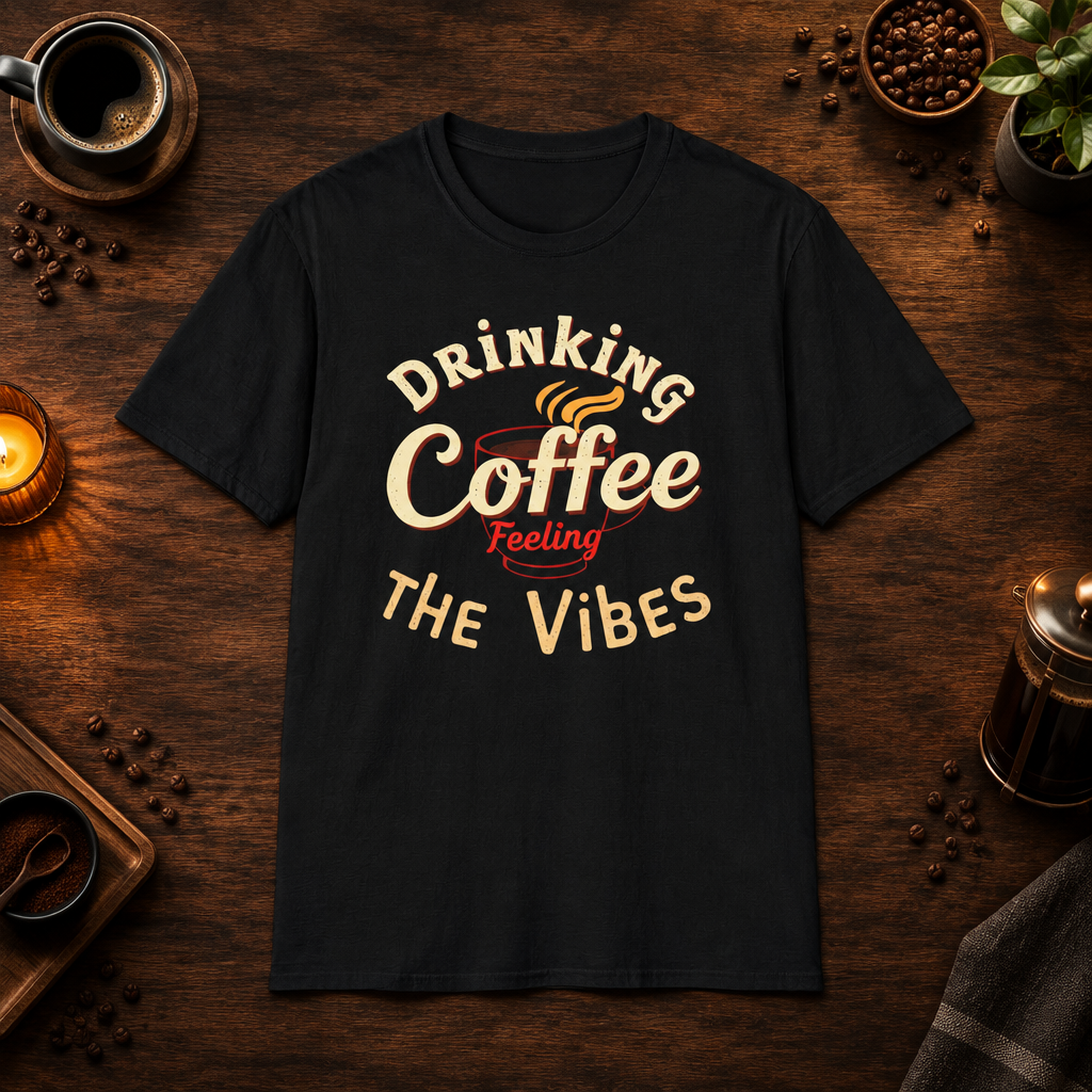The Vibes Black coffee-bar mockup