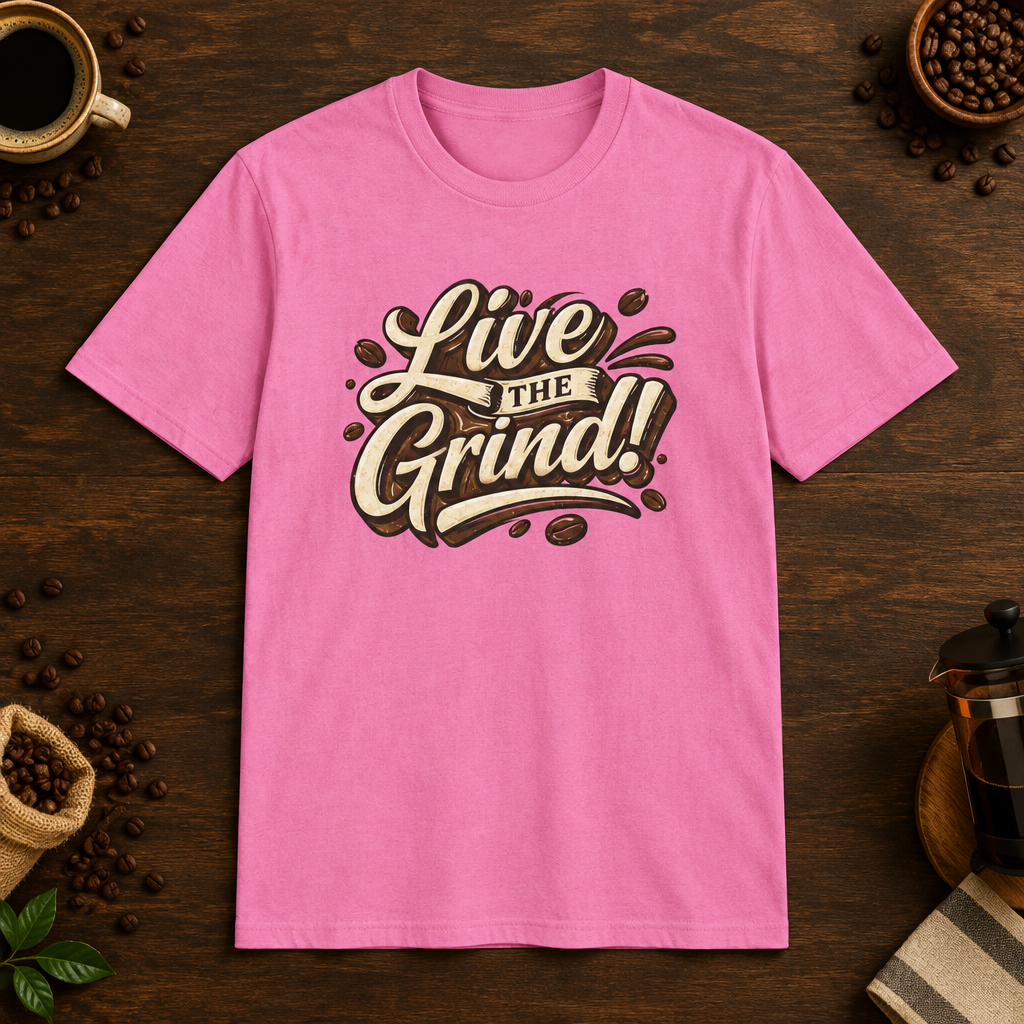Live the Grind Azalea coffee-bar mockup