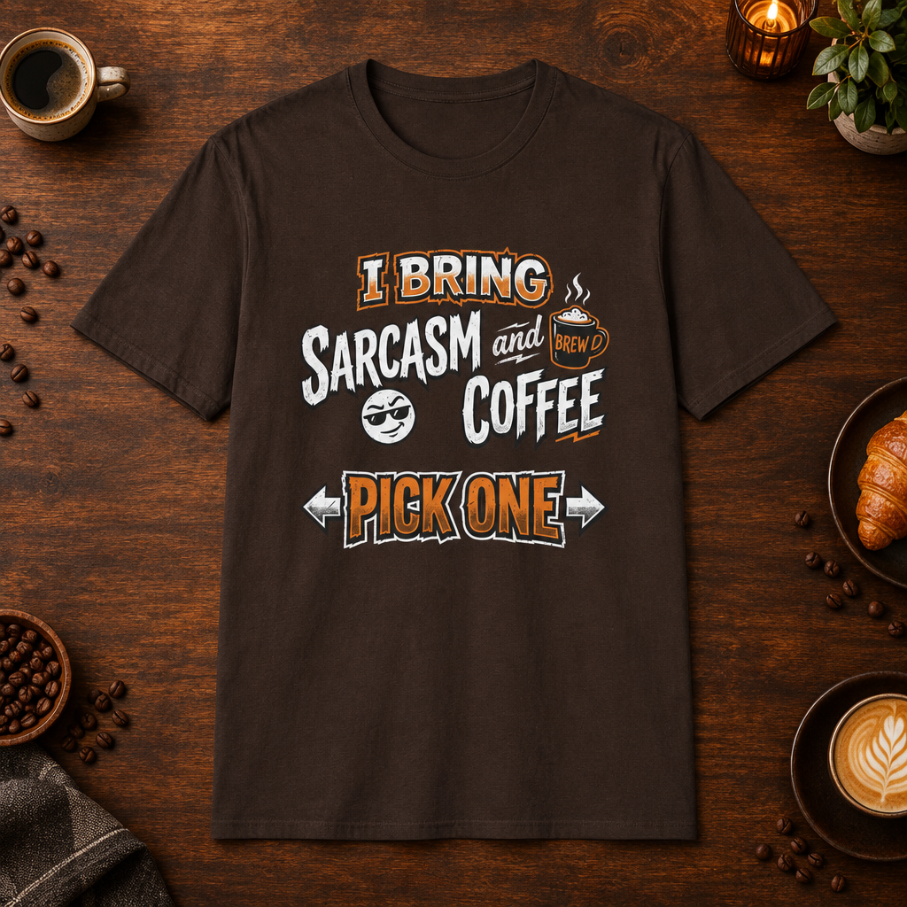 Sarcasm and Coffee Dark Chocolate coffee-bar mockup