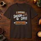 Sarcasm and Coffee Dark Chocolate coffee-bar mockup